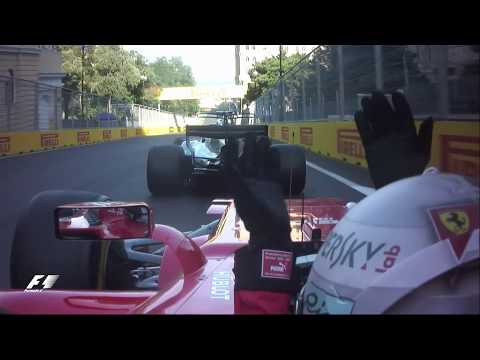 2017: Vettel and Hamilton Collide video thumbnail